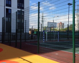 3D заборы для спортивной площадки 60 метров фото в Мытищах
