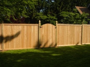 Деревянный забор сплошной 12 метров фото в Мытищах