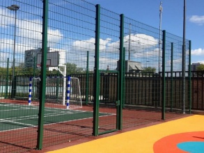 3D заборы для спортивной площадки 15 метров фото в Мытищах