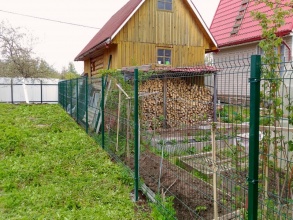 3D заборы 15 метров фото в Мытищах